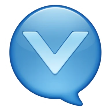 Verified blue tick emoji sticker