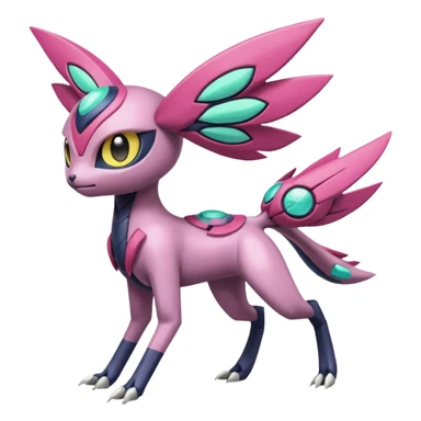 Meloetta-Palkia-Genesect-Vikavolt-Venonat-fusion sticker