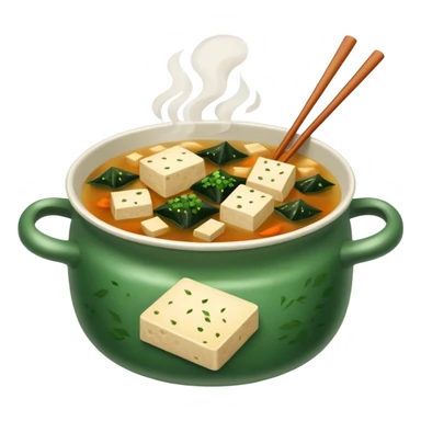 Miso soup sticker