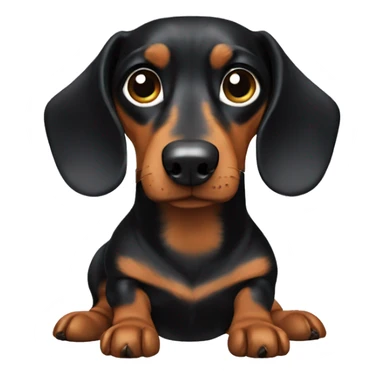 dachshund Fendi sticker
