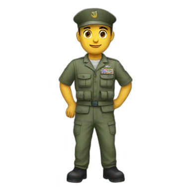 Serviceman sticker