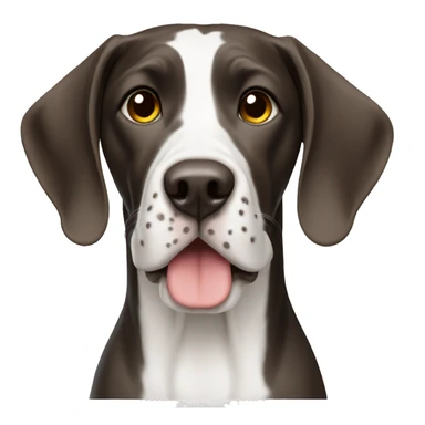 English pointer dog sticker