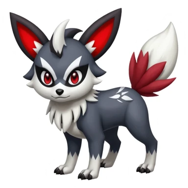 Meloetta-Absol-Zangoose-Obstagoon-Pokémon-Fakémon-fusion-hybrid-creature sticker