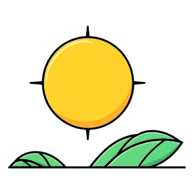 Sun Shine Sparkle sticker