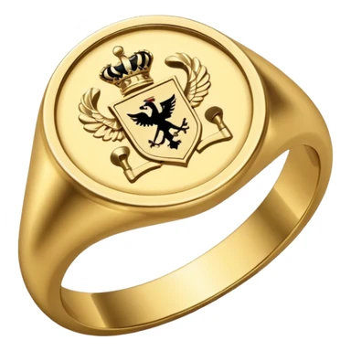 signet ring sticker