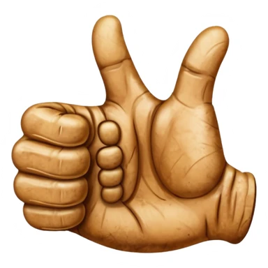 Shitty thumbs up sticker