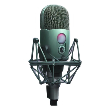 crypto with podcast microphone sticker