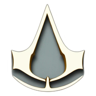 assassin’s creed crest logo feudal japan sticker