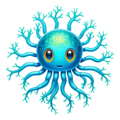 Microbe AI  sticker