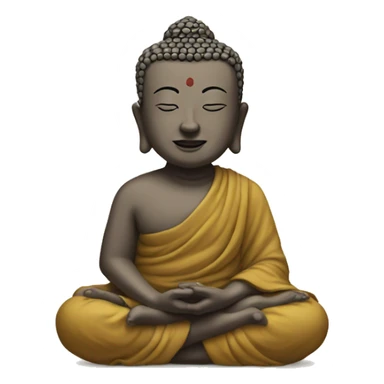 Un bouddha  sticker