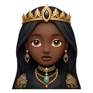 Gothic WhatsApp Emojis sticker