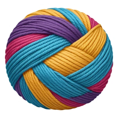 ball of yarn sticker