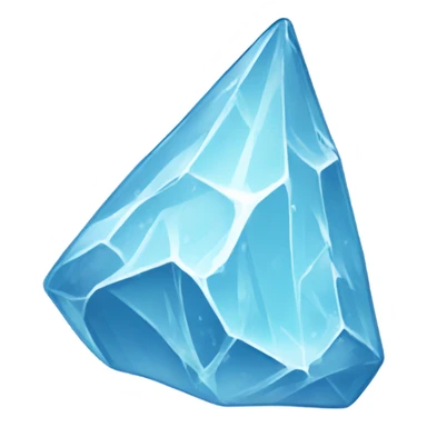 shard of ice sticker