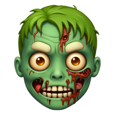 faz eu de emoji de zumbi sticker