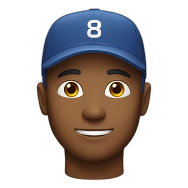 guy with cap sticker