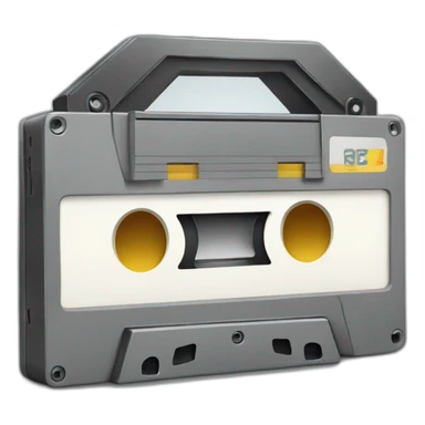 Casette sticker