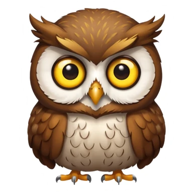 Ovo owl sticker