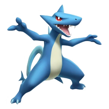 Sharpedo-Gabite-Lucario-Salamence full body sticker