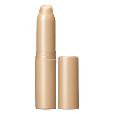 beige lipgloss tube sticker