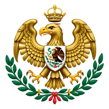 mexico coat of arms sticker