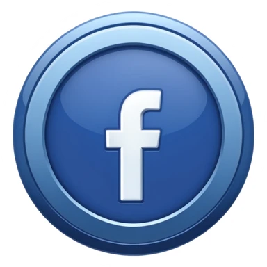représente le célèbre badge de certification Facebook sticker