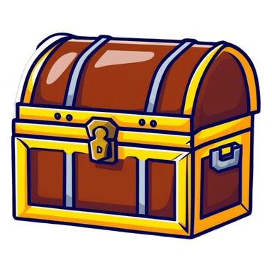 Robux treasure chest sticker