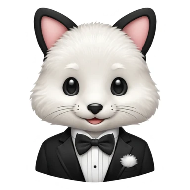 Animal in Formal Attire sticker