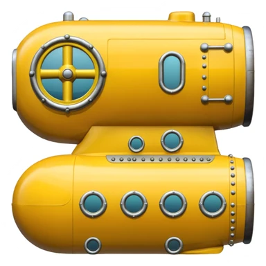 Yellow submarine sticker