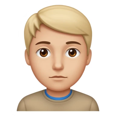 Side eye with straight face emoji  sticker