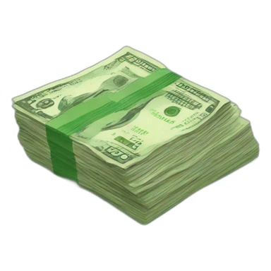 brazilian money sticker