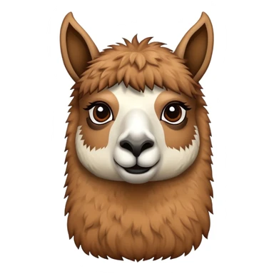 llama with  resilient element sticker