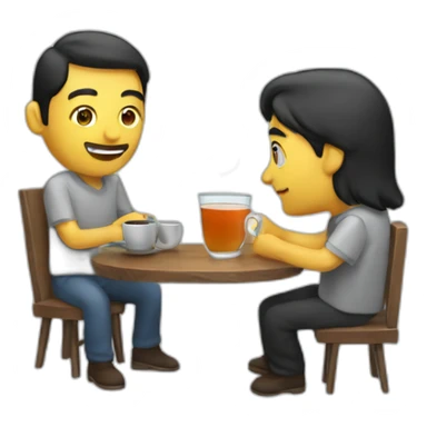 programmer having an argentinian mate tea drink sticker