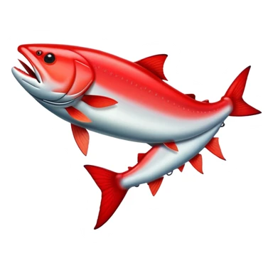 sockeye salmon  sticker