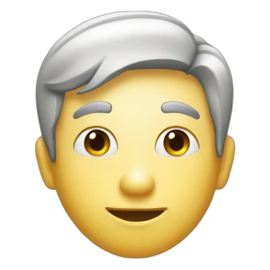 face emoji that says excellent sticker