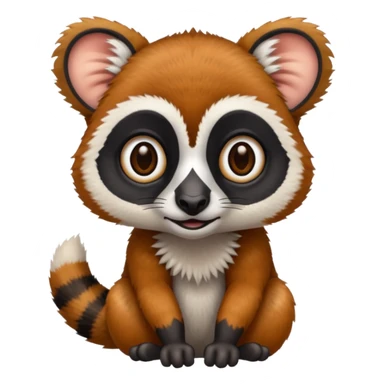 Lemur sticker