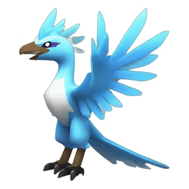 Pixelmon Minecraft Shiny Galar Articuno sticker