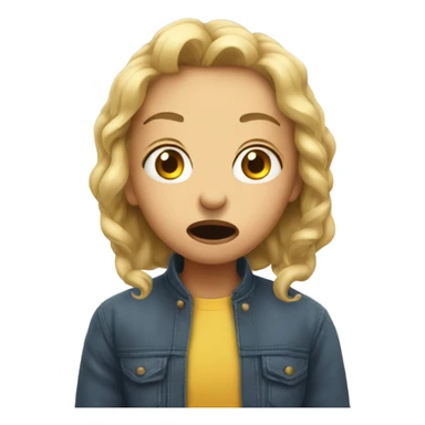 Me telling a secret sticker