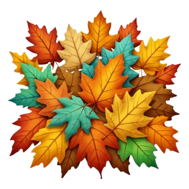 Autumn sticker