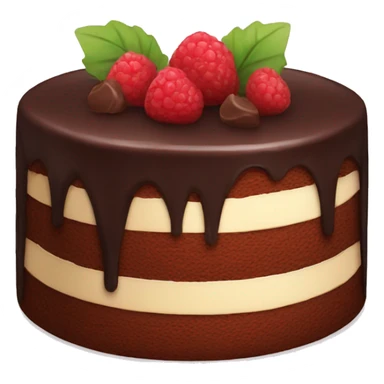 Chocolate cake sticker