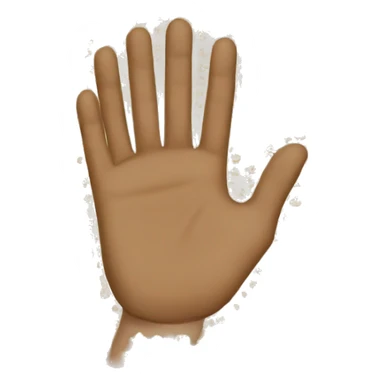Un emoji content qui se tient la tête avec les mains sticker