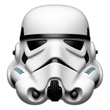 Storm Trooper helmet sticker