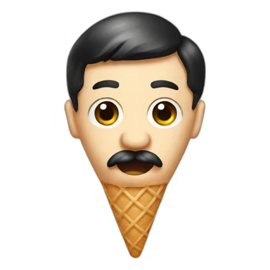 hitler ice cream sticker