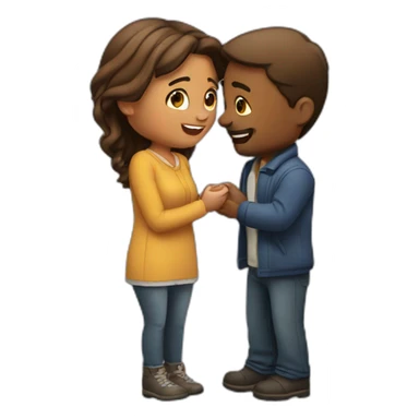 Proposing to girlfriend sticker