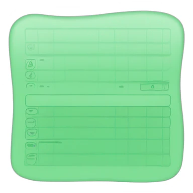 Green verification check sticker