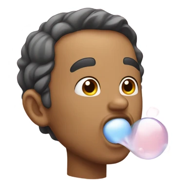 a dude gargling  sticker