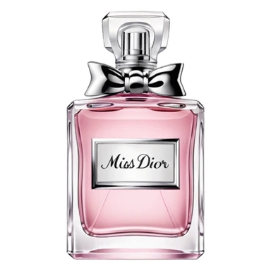 Miss Dior pefume pink sticker