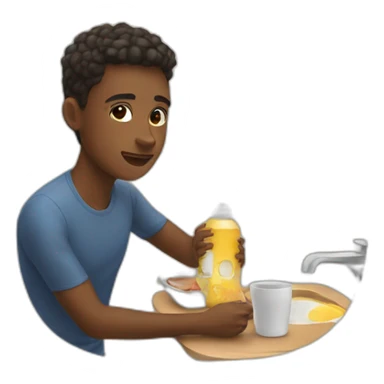 Strong start morning routine sticker