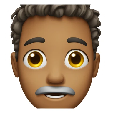 Boy With tongue  sticker