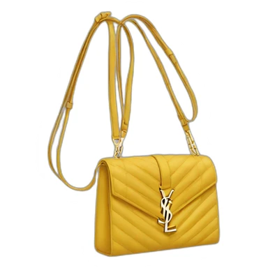 Yves saint laurent bag sticker