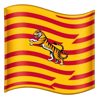 Tamil eelam libration tigers flag sticker